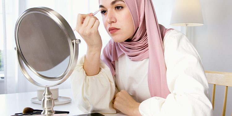 4 من اجمل افكار المكياج للعروس المحجبة يوم الزفاف